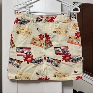 Tommy Hilfiger Postage Pattern Skirt